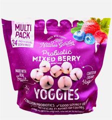 Sữa Chua Hỗn Hợp NATURE'S GARDEN Probiotic Mixed Berry 24 Bags