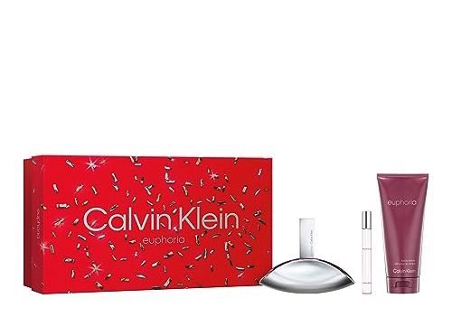 Set CALVIN KLEIN Euphoria EDP 100ml + Body Lotion 200ml + EDP 10ml