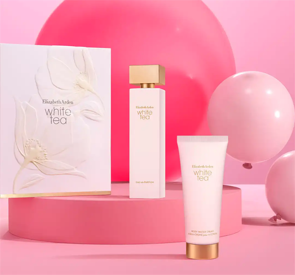 Set Nước Hoa ELIZABETH ARDEN White Tea EDP 100ml + Body Water Cream 100ml