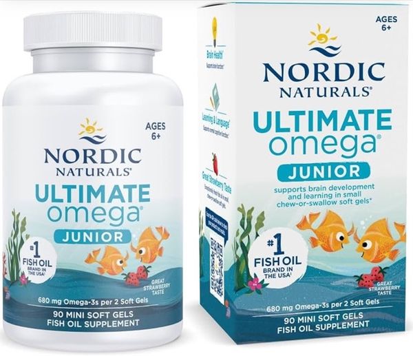 Viên Uống NORDIC NATURALS Ultimate Omega Junior