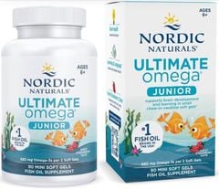 Viên Uống NORDIC NATURALS Ultimate Omega Junior