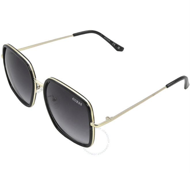 Kính GUESS Smoke Gradient Square Ladies GF0389-32B Size 57mm
