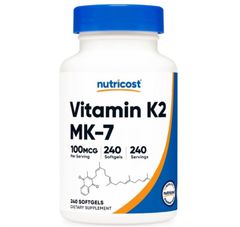 Viên Uống NUTRICOST Vitamin K2 MK-7 100mcg