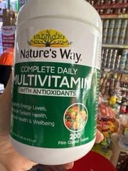 Viên Uống NATURE’S WAY Complete Daily Multivitamin With Antioxidants
