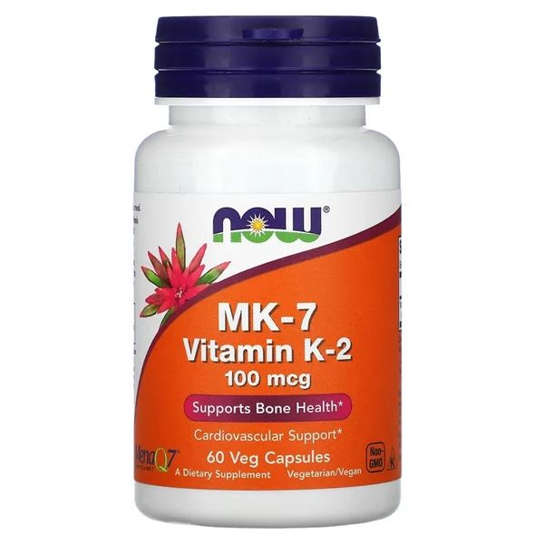 Viên Uống NOW MK-7 Vitamin K-2 100mcg