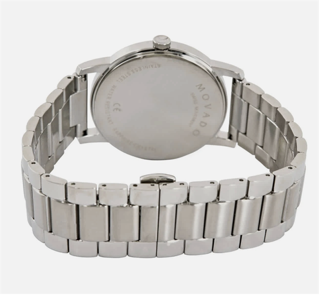 Đồng Hồ MOVADO Classic Museum Quartz Navy Dial Men's Watch 2100015