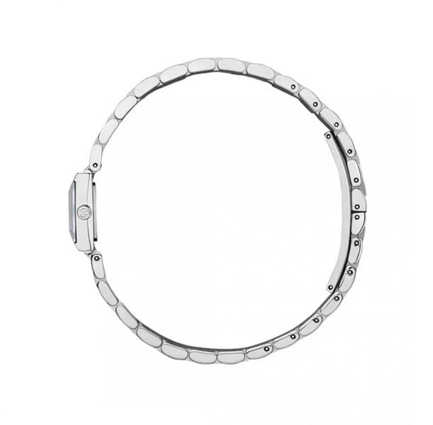 Đồng Hồ GUCCI G-Frame Black Lacquered Dial With 3 Diamonds YA128507