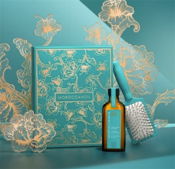 Set Dầu Dưỡng Tóc MOROCCANOIL Treatment For All Hair Types Alcohol-Free 100ml + Lược Mini