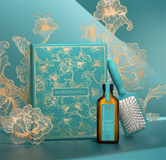 Set Dầu Dưỡng Tóc MOROCCANOIL Treatment For All Hair Types Alcohol-Free 100ml + Lược Mini
