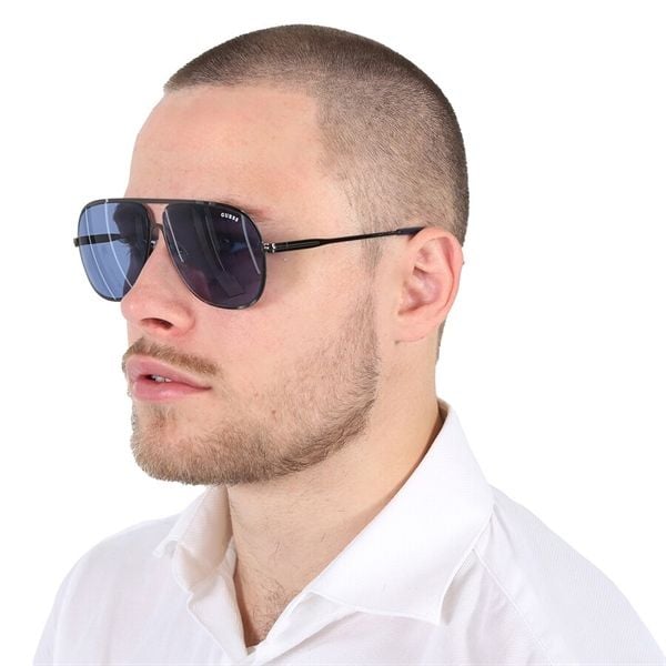 Kính GUESS Factory Blue Pilot Unisex GF0208/S 08V