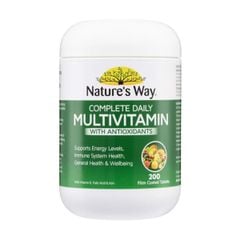 Viên Uống NATURE’S WAY Complete Daily Multivitamin With Antioxidants