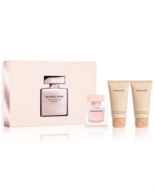 Set Nước Hoa NARCISO Rodriguez Cristal EDP 50ml + Body Lotion 50ml + Shower Gel 50ml