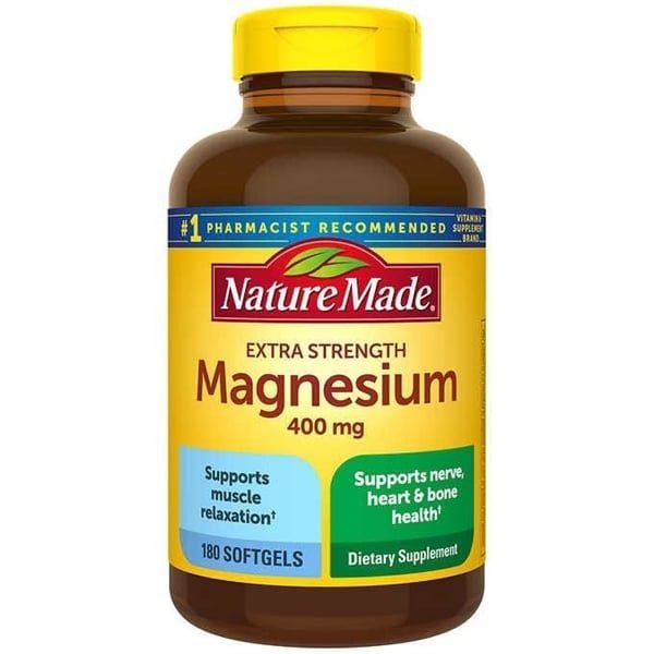 Viên Uống NATURE MADE Extra Strength Magnesium 400mg