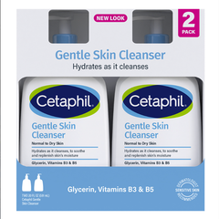 Sữa Rửa Mặt CETAPHIL Gentle Skin Cleanser Normal To Dry Skin With Glycerin, Vitamins B3 & B5 591ml
