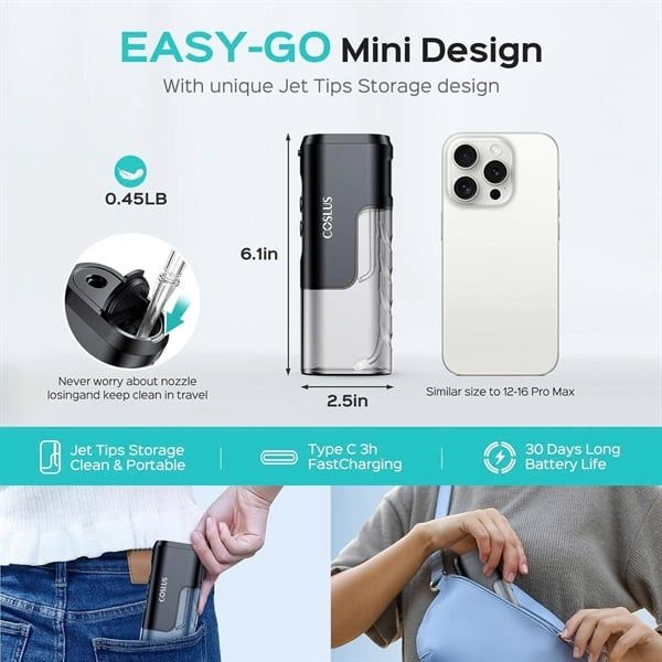 Tăm Nước COSLUS Mini Design T40