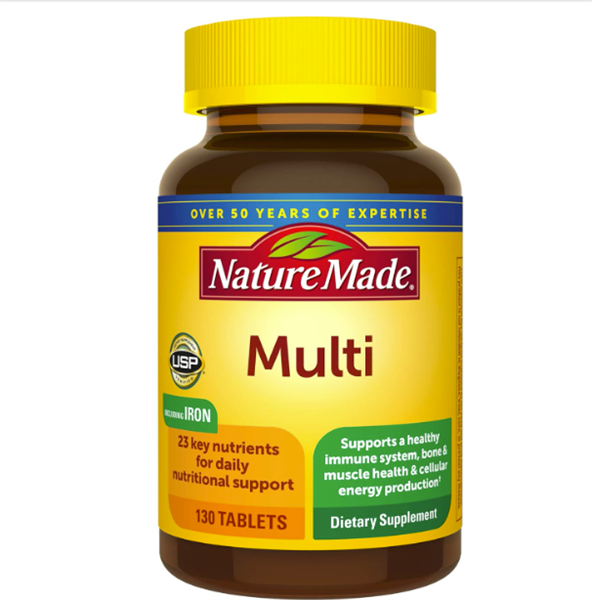 Viên Uống NATURE MADE Multi Including Iron For Dietary Supplement