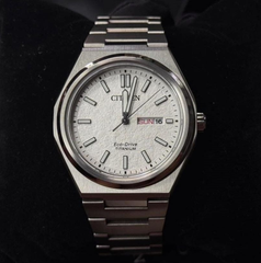 Đồng Hồ CITIZEN Eco-Drive Super Titanium Silver AW0130-85A