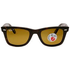 Kính RAYBAN Wayfarer Classic Polarized Brown Classic B-15 RB2140 902/57 size 50mm