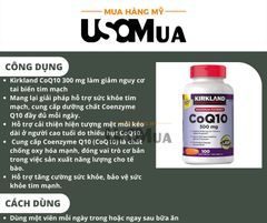 Viên Uống KIRKLAND Maximum Potency CoQ10 300mg