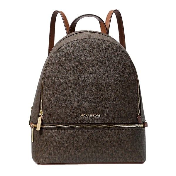 Balo MICHAEL KORS Rhea Medium Signature Logo Backpack 35S5GRAB2B