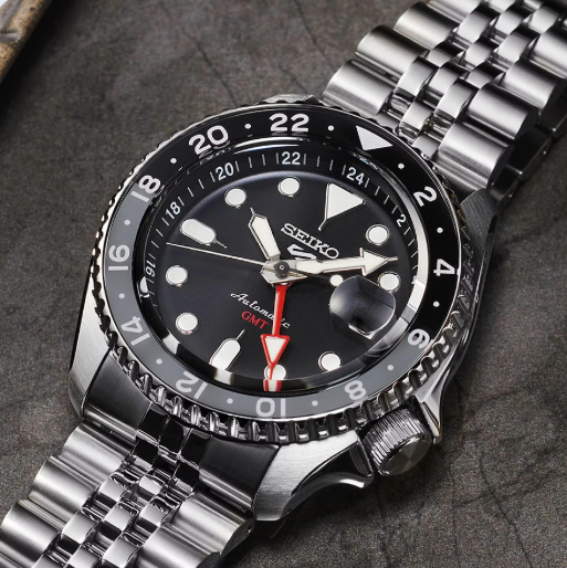 Đồng Hồ SEIKO 5 Automatic GMT Watch SSK001K1 Size 42.5mm