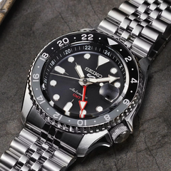 Đồng Hồ SEIKO 5 Automatic GMT Watch SSK001K1 Size 42.5mm