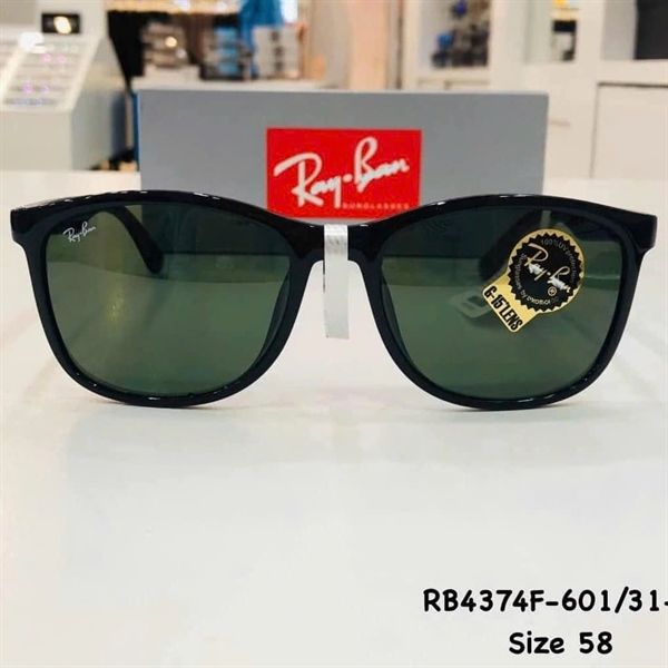 Kính RAY-BAN Green Square Unisex RB4374F 601/31 Size 58-19-145mm