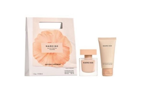 Set Nước Hoa NARCISO RODRIGUER Poudrée EDP 30ml + Body Lotion 50ml