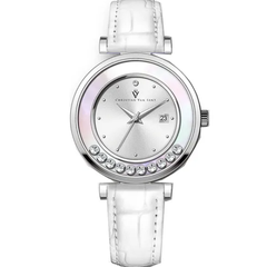 Đồng Hồ CHRISTIAN VAN SANT Bria Silver Dial Watch CV3811