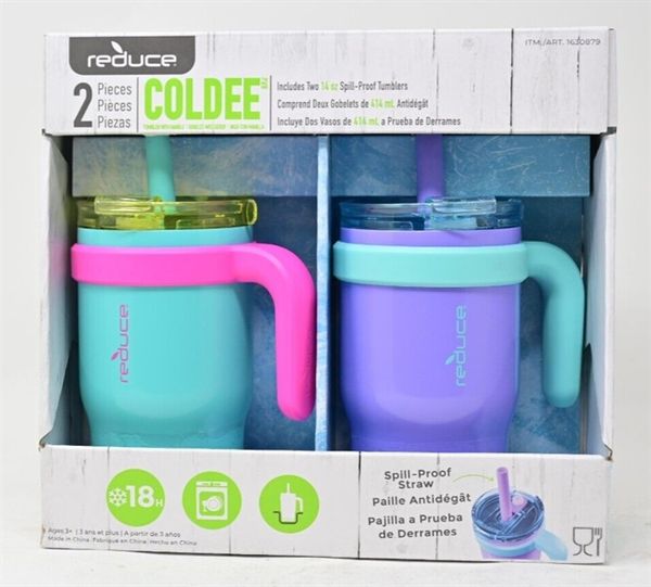 Set Ly Giữ Nhiệt REDUCE Coldee 414ml x 2