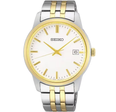 Đồng Hồ SEIKO Classic Men's Watch SUR402P1 White Gold Quartz Size 40mm