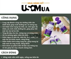 Viên Uống Kích Mọc, Giảm Rụng Tóc NATROL Biotin Beauty 10.000mcg