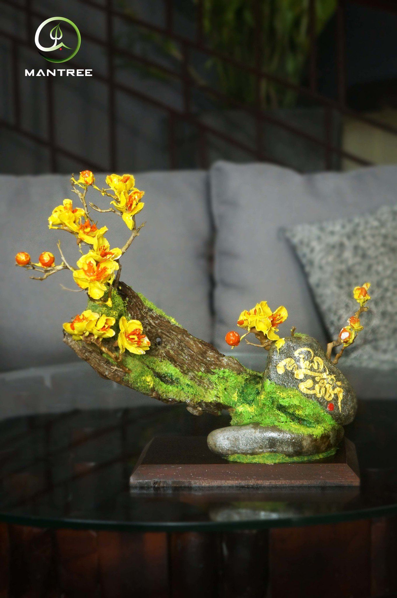 Tiểu cảnh gỗ lũa decor – Chạm vào hơi thở thiên nhiên và sự bình an nộ ...