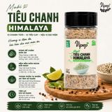Muối Chấm Tiêu Chanh Himalaya VIPEP Hũ 100g - Muối Hồng Himalaya Chấm Gà Luộc Hải Sản
