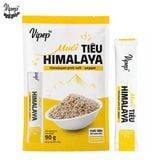 Muối Tiêu Himalaya Vipep 90g (10 Gói x 9g) | Muối Hồng Himalaya Tiêu Chấm Trái Cây Hải Sản Thịt Nướng Gia Vị Tiện Lợi