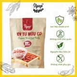 Kỷ Tử Hữu Cơ Ninh Hạ Vipep Túi 350g - Nguyên Liệu Trà Dưỡng Sinh, Tốt Sức Khỏe Sắc Đẹp- Gia vị Vipep
