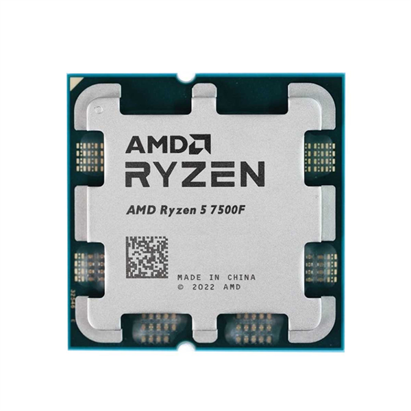 CPU AMD Ryzen Ryzen 5 7500F (3.7 GHz Upto 5.0GHz / 38MB / 6 Cores, 12 Threads / 65W / Socket AM5) Tray Mới