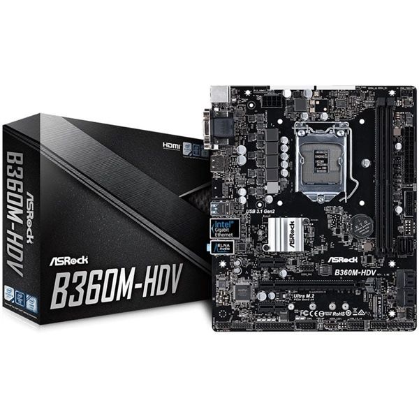 Mainboard Asrock B360M-HDV 2ND