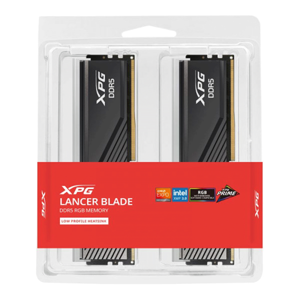 Ram Adata XPG Lancer Blade RGB Black 32GB | 16x2, DDR5, 5600 MHz Mới
