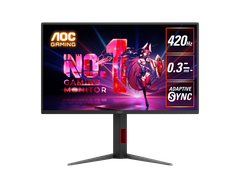 Màn hình máy tính LCD AOC Gaming FPS AOC 25G4K | 24.5 inch, Full HD, IPS, 420Hz (OC), 0.3 ms, chân xoay Mới
