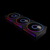 Fan Case Leopard TransWarp ARGB - Black Gió Ngược Mới