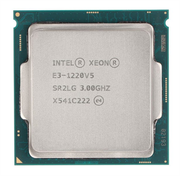 CPU 1220 v5 (4C/4T, 3GHz, 8M Cache) 1151 2ND