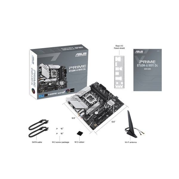 Mainboard ASUS PRIME B760M-A WIFI D4 CSM DDR4 BH 2027 2ND