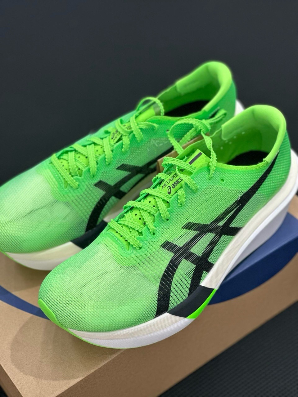 Giày Asics Metaspeed Sky Tokyo 2025 xanh lá