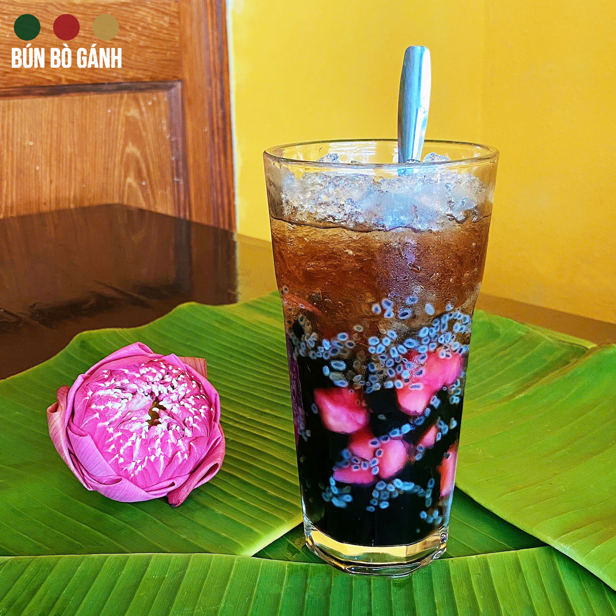  Sương Sáo Hạt É / Grass Jelly with Basil Seeds 