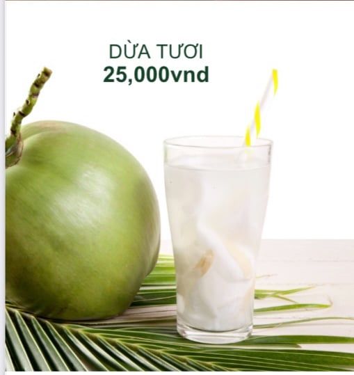  Dừa Tươi / Fresh Coconut 