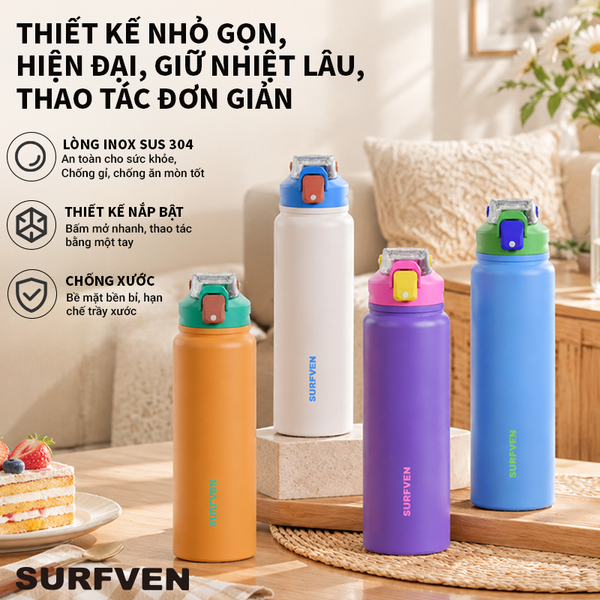 Bình giữ nhiệt SURFVEN SFD-24120 1200ML