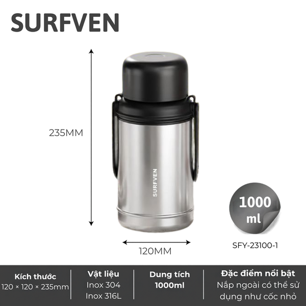 Bình giữ nhiệt SURFVEN SFY-23100-1 1000ML