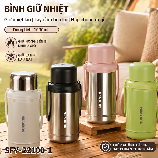 Bình giữ nhiệt SURFVEN SFY-23100-1 1000ML