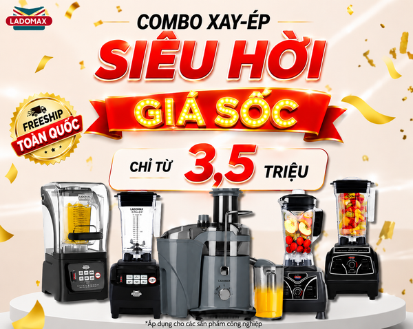 Máy xay sinh tố công nghiệp Ladomax HA-9112